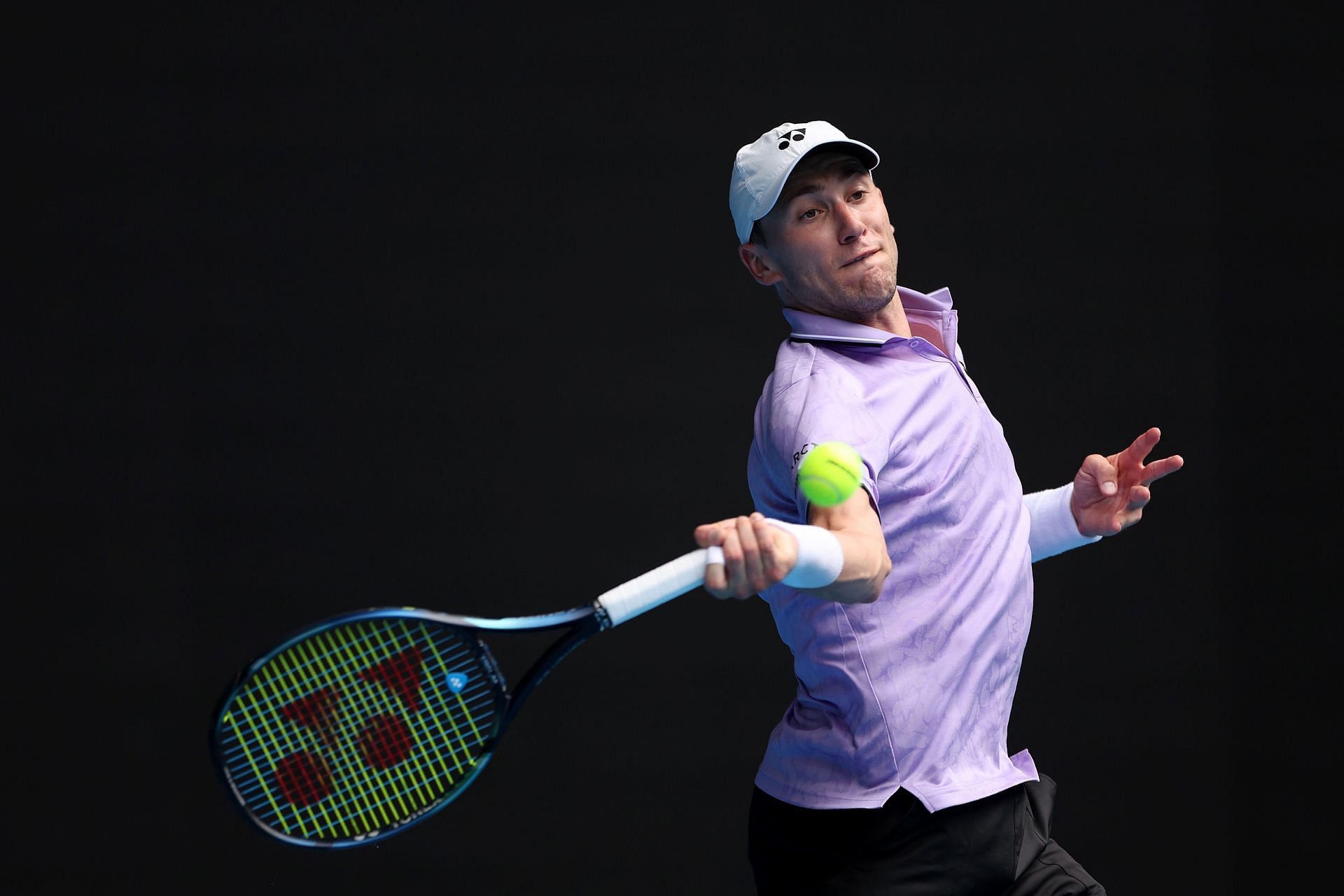 Casper Ruud in action at the 2023 Australian Open
