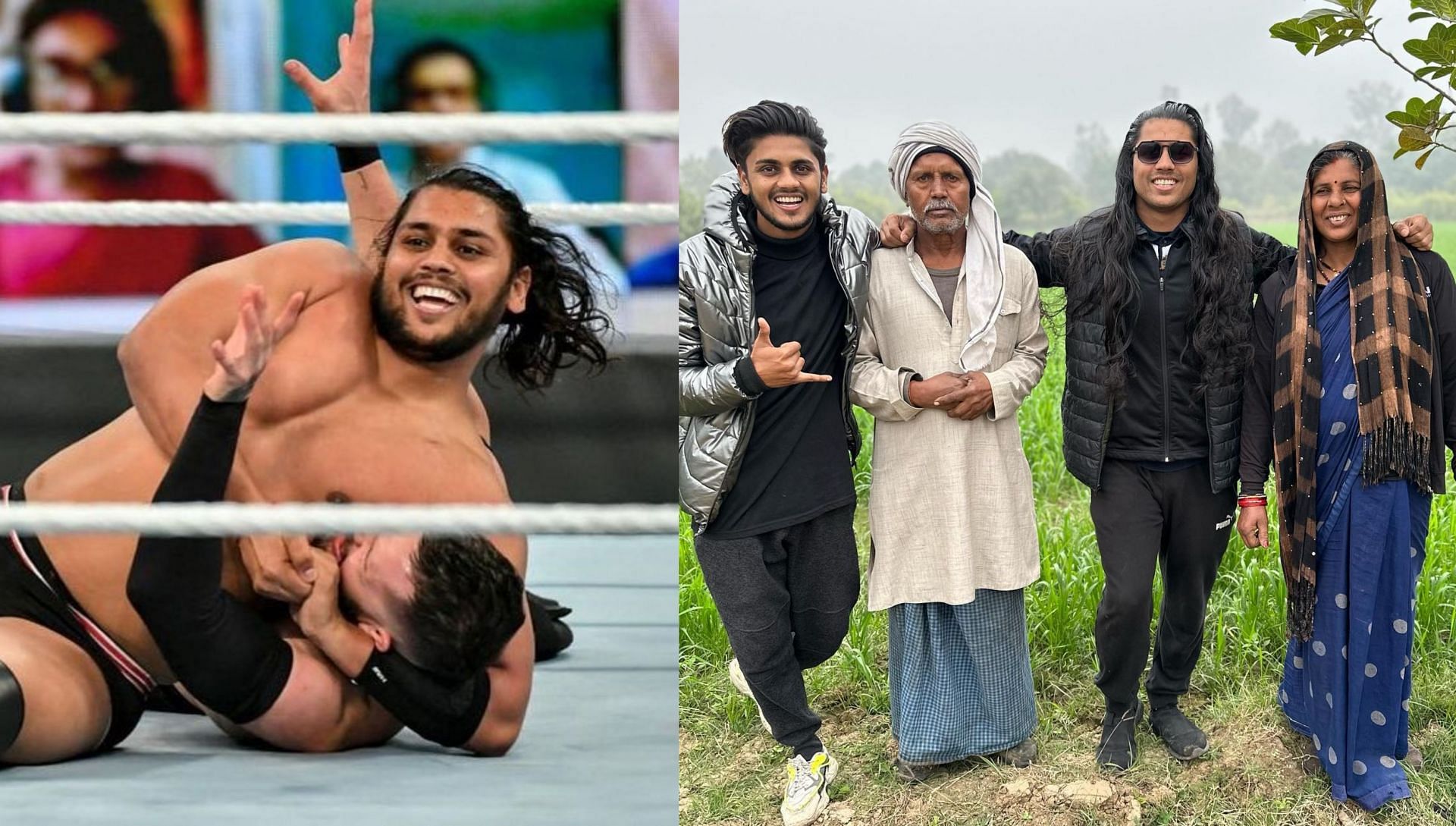 भारतीय WWE सुपरस्टार गुरु राज ने शानदार फोटो डाली 