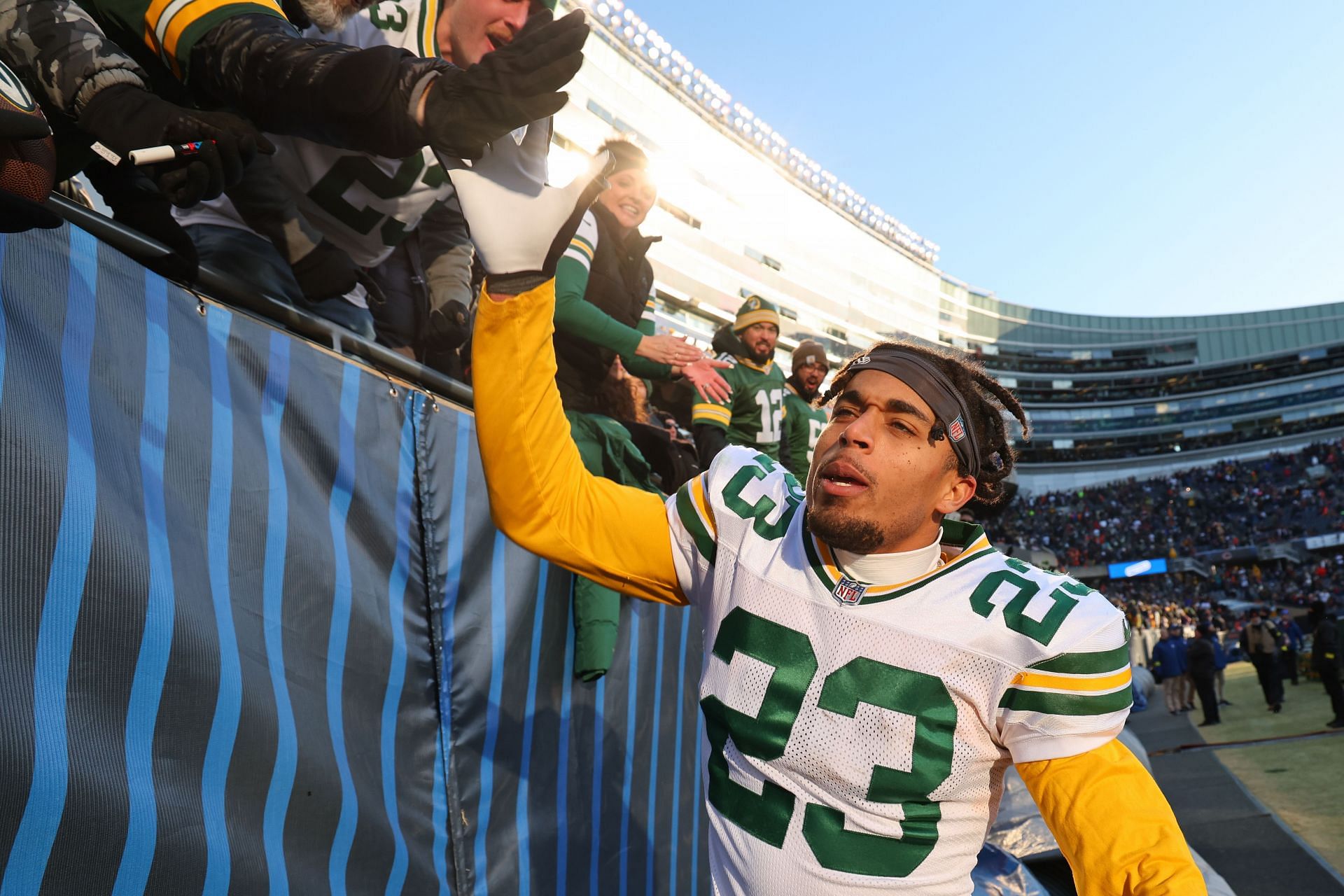 Jaire Alexander Tells Shannon Sharpe & Skip Bayless To Throw Respect on His  Name While Wearing A HUGE Cap – OutKick