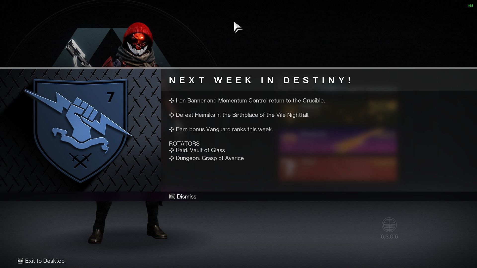 What&#039;s arriving next week in Destiny 2 (Image via Bungie)