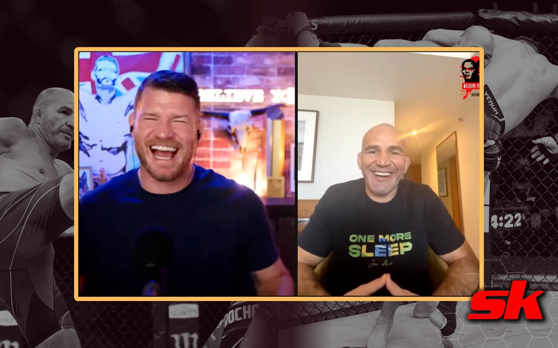 Glover Teixeira talks about how long he would like to continue his career in MMA. [Image credits: @MichaelBisping on YouTube]