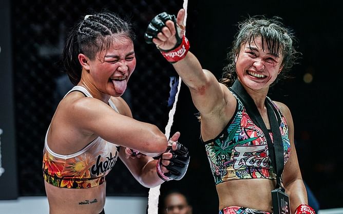 Stamp Fairtex learning English to better communicate with American fans
