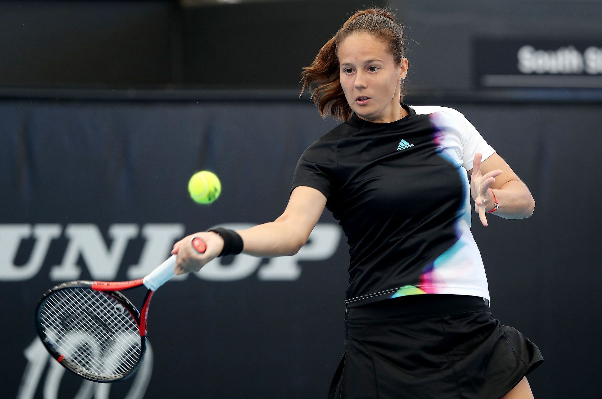 Daria Kasatkina at the 2023 Adelaide International 1.