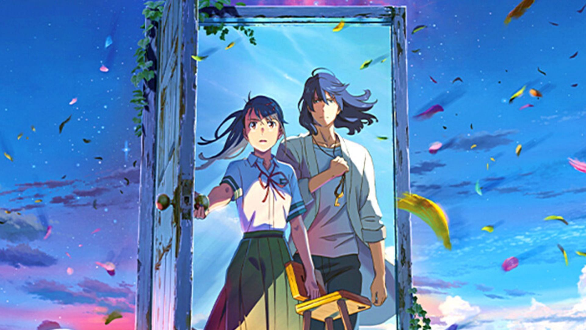 Makoto Shinkai&#039;s Suzume no Tojimari poster (Image via CoMix Wave Films)