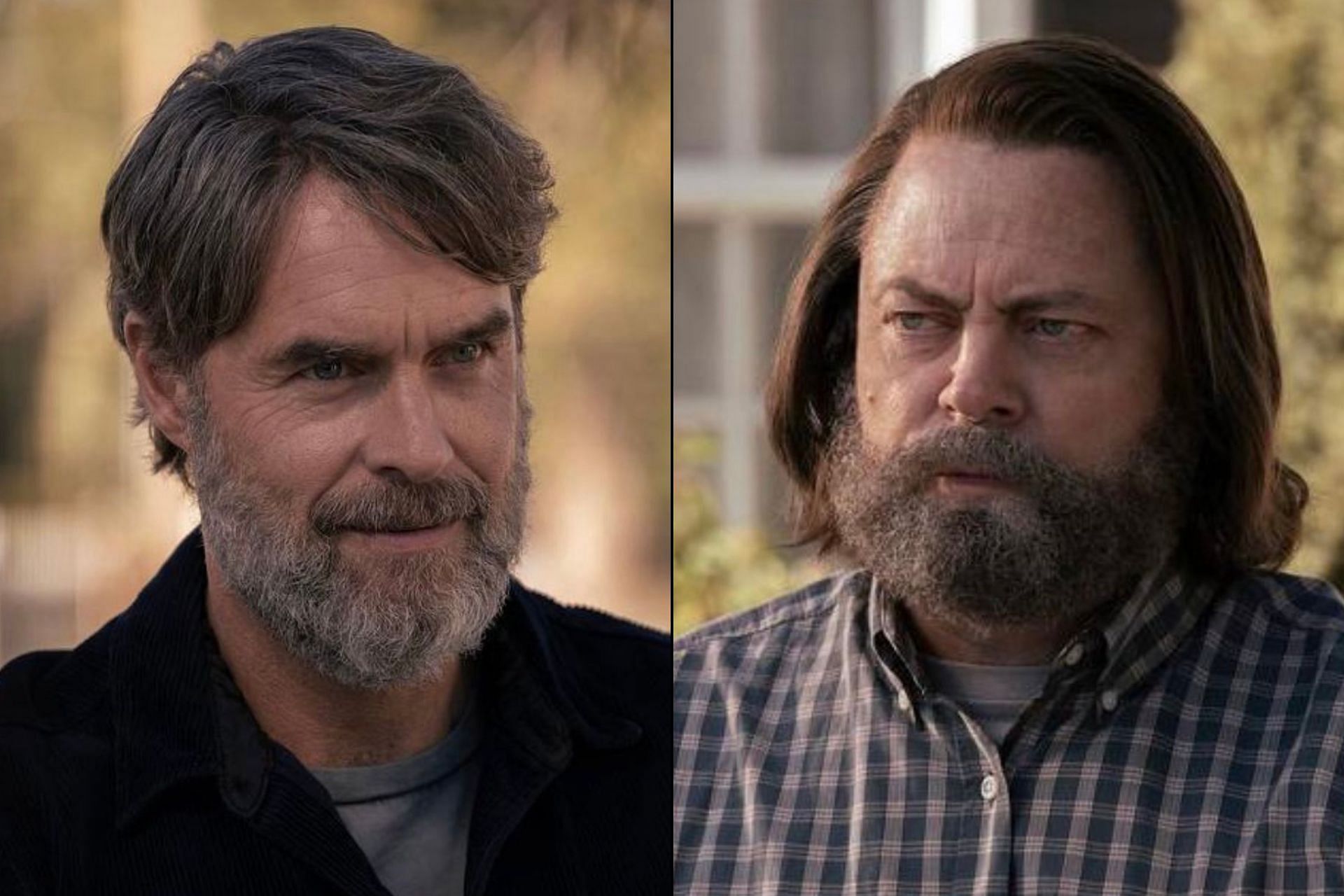  Frank is played by Murray Bartlett while Bill by Nick Offerman (Image via Twitter/@therealsupes) 