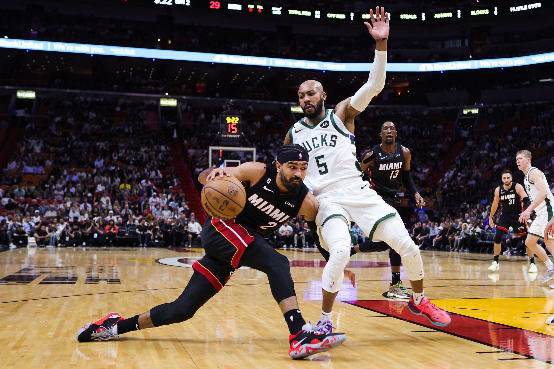 Milwaukee Bucks v Miami Heat