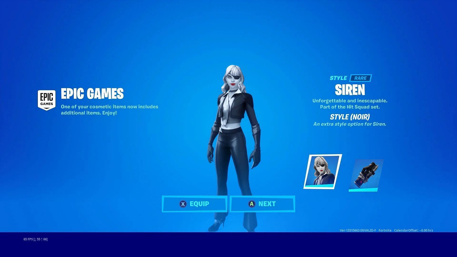 Siren is another popular skin used mostly by sweaty players (Image via Epic Games)