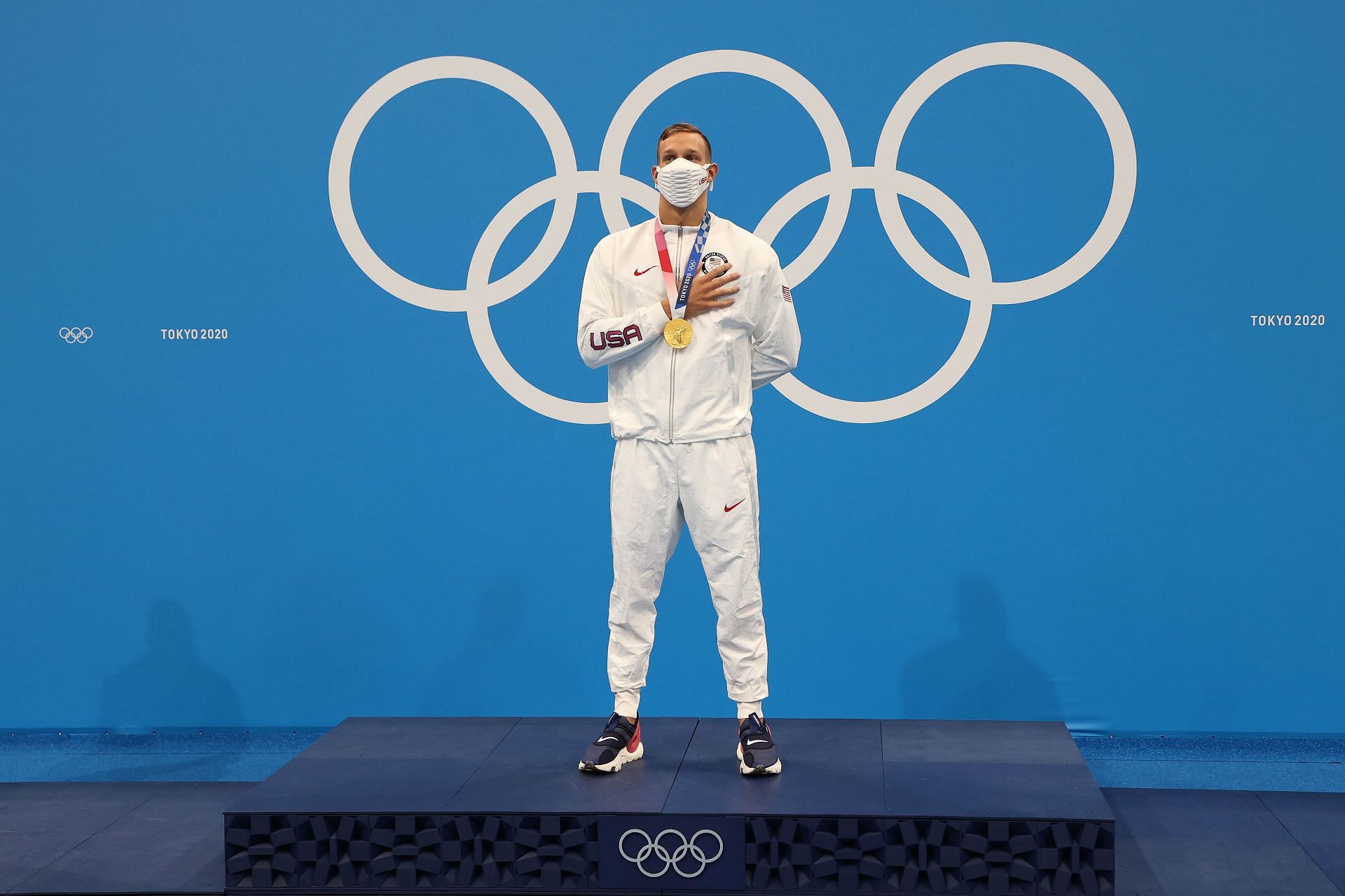 Caeleb Dressel at the Tokyo Olympics 2020