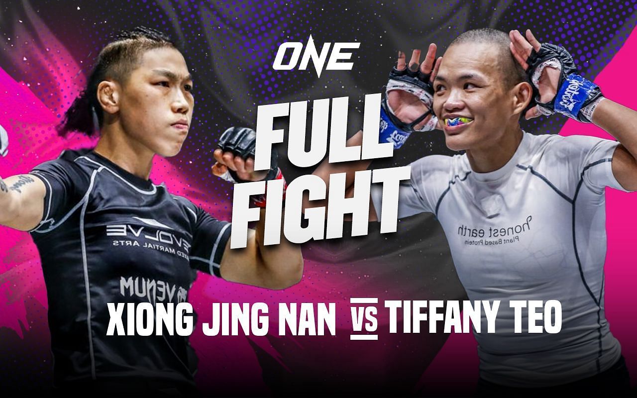 Xiong Jing Nan (left), Tiffany Two (right), photo by ONE Championship