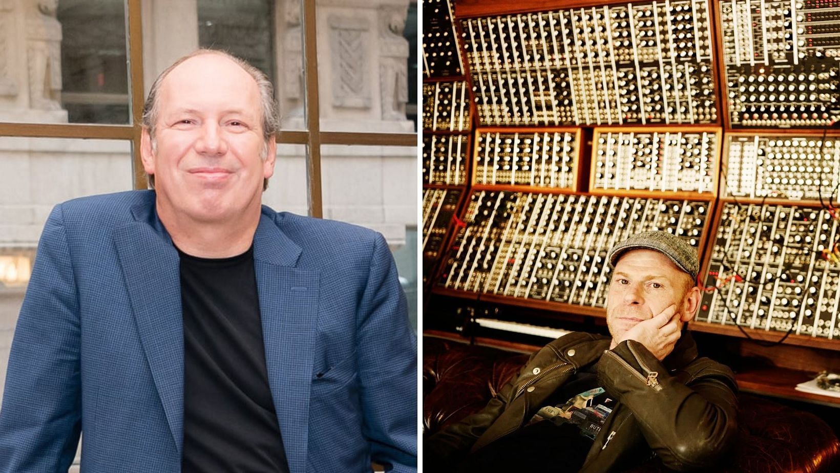 Hans Zimmer (L) and Junkie XL (R), two of the most notable composers for Warner Bros. (Image via Sportskeeda)