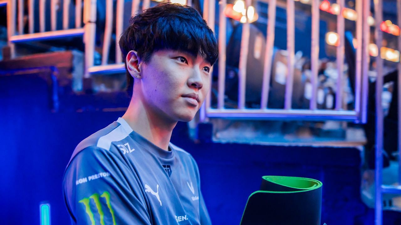 Jeong &quot;Chovy&quot; Ji-hoon, mid laner for Gen.G (Image via Riot Games)