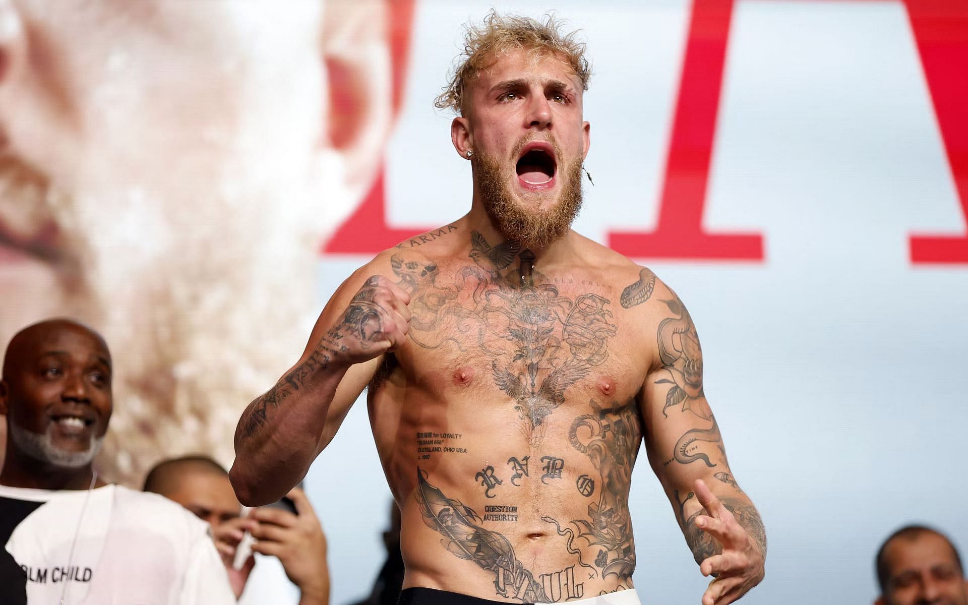 Jake Paul v Anderson Silva - Weigh-in