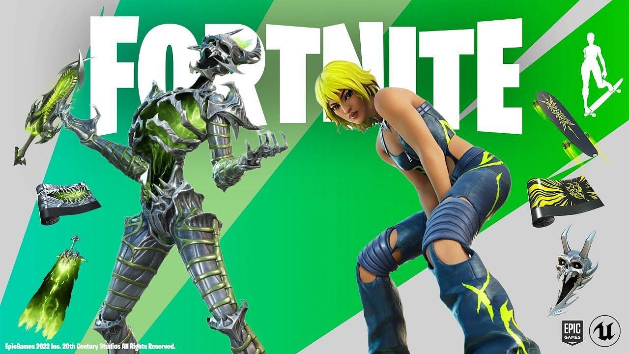 Hana and Keleritas are two new skins reportedly coming in Fortnite Chapter 4 Season 1 (Image via Epic Games)