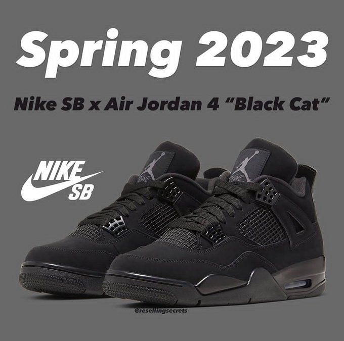 jordan 4 black cat 2022