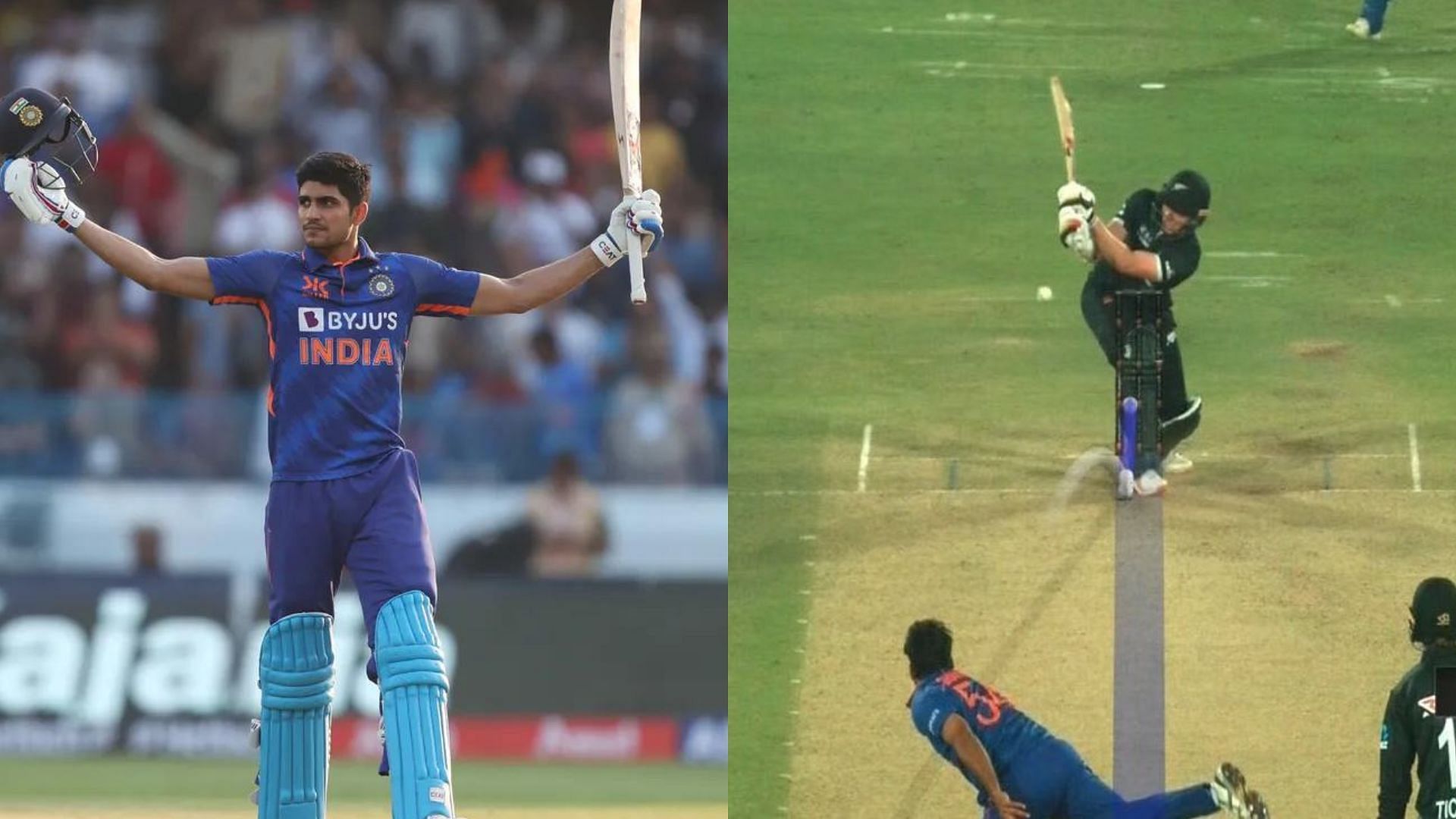 Some moments from IND vs NZ 1st ODI that got fans thrilled. (P.C.:BCCI &amp; Hotstar)
