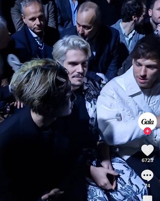 Pierre Gasly turns fashionista at Louis Vuitton show with GOT7