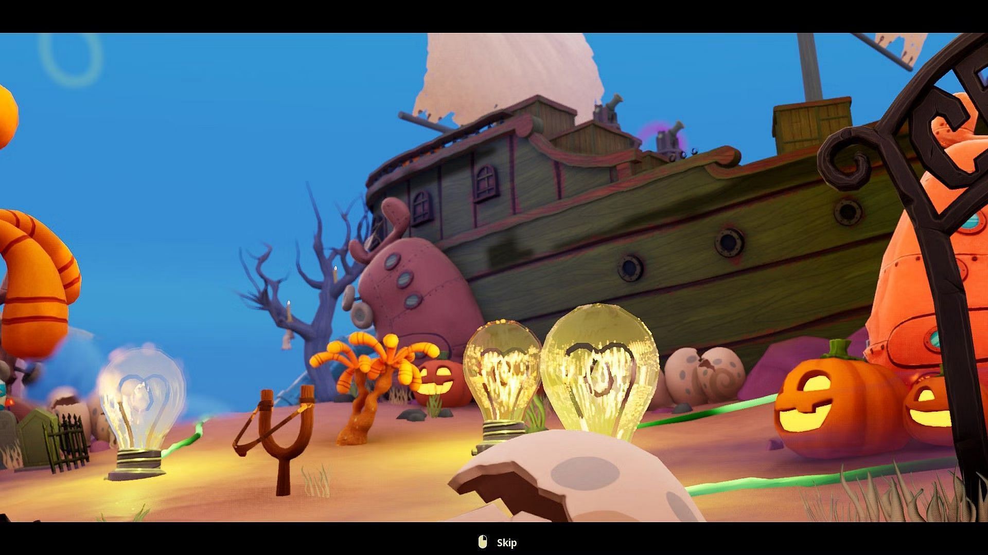 Something new to discover each time (Screenshot from SpongeBob SquarePants: The Cosmic Shake)