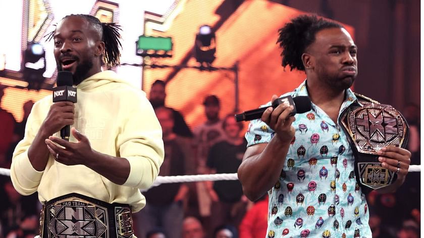 New Day member's health impacting how the WWE NXT Tag Team Champions ...