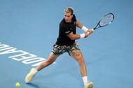 Kokkinakis at the 2023 Adelaide International 2.