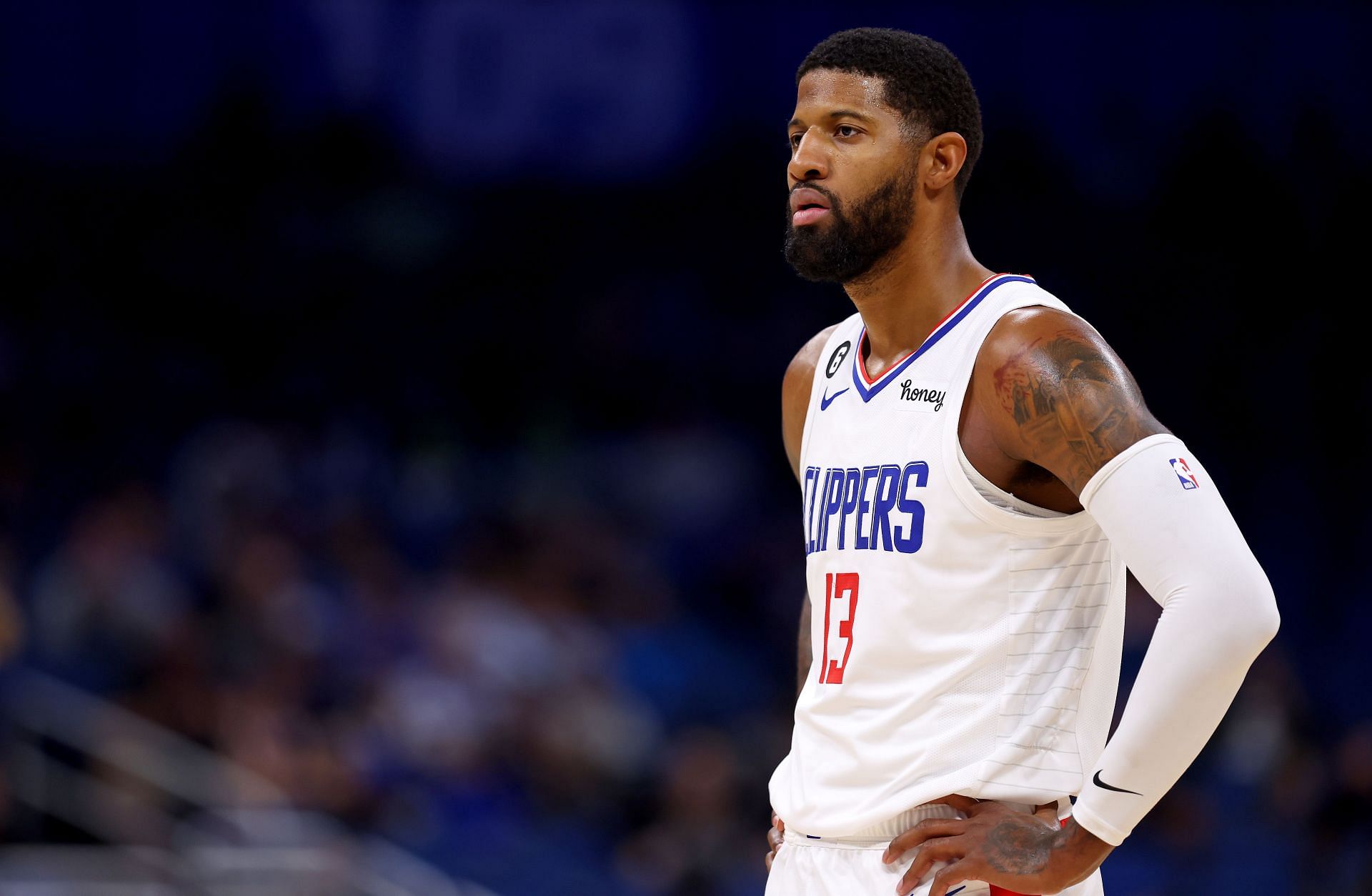 The Clippers star suffered a hamstring injury earlier in the season (Image via Getty Images)