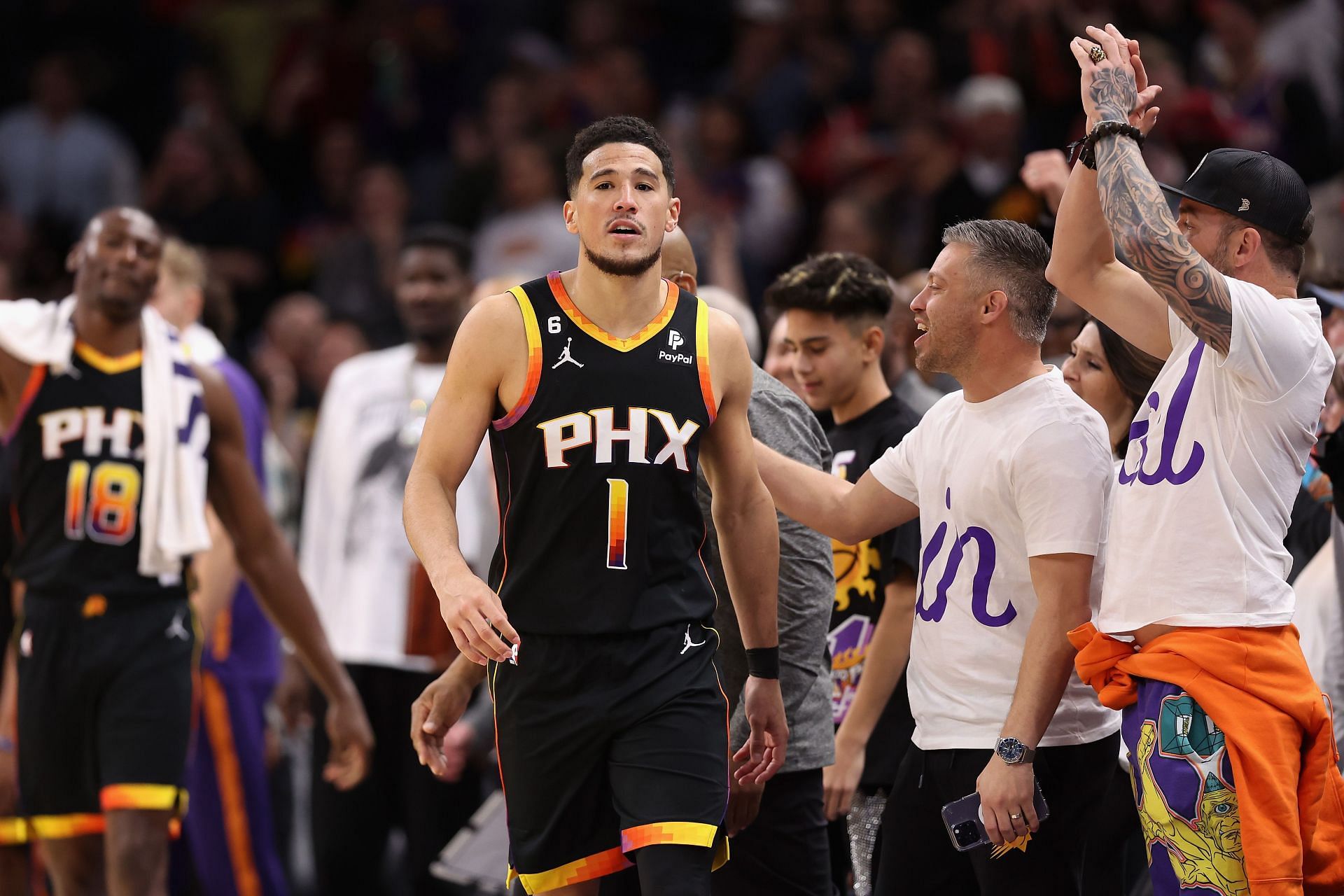 The Phoenix Suns have not set a specific date for Booker's return.