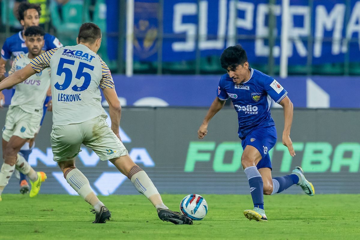 Anirudh Thapa will be looking to end the season on a high for Chennaiyin FC. (Photo credits: ISL)