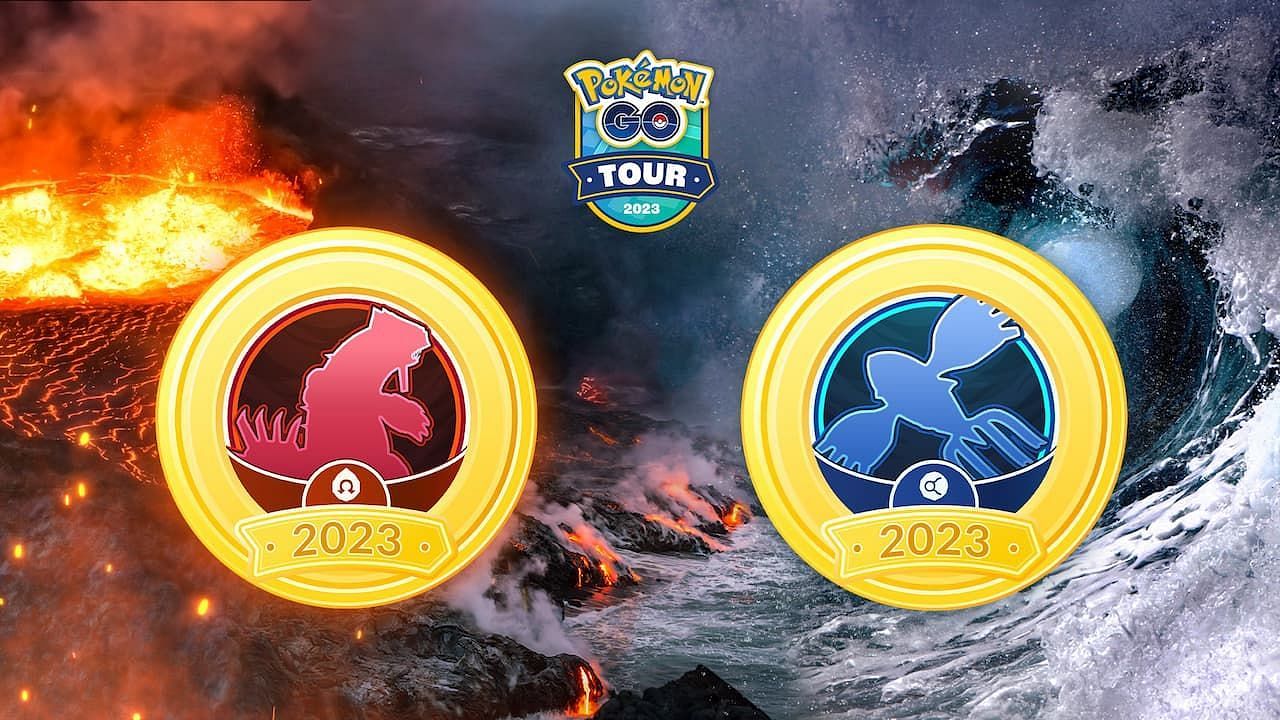 Ruby vs Sapphire (Image via Niantic)