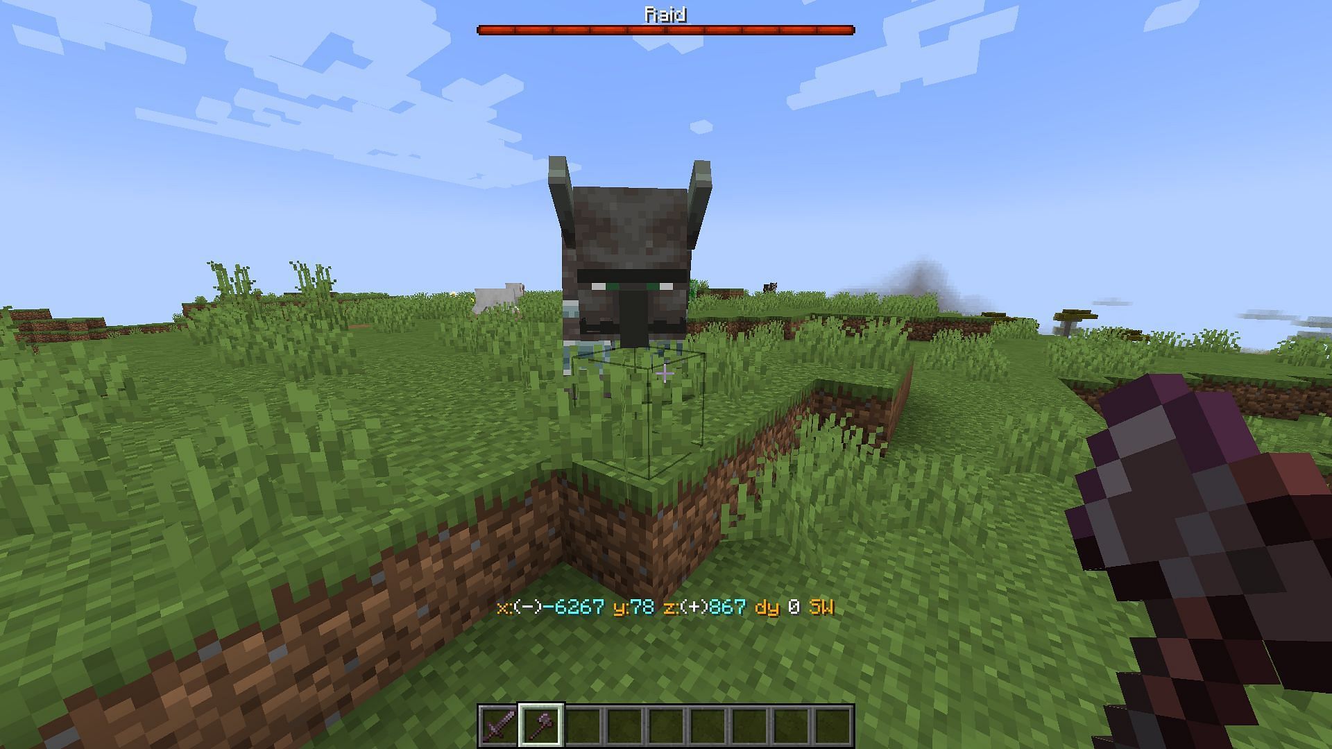 Ravagers only spawn in raids and are pretty hard to kill in Minecraft (Image via Mojang)