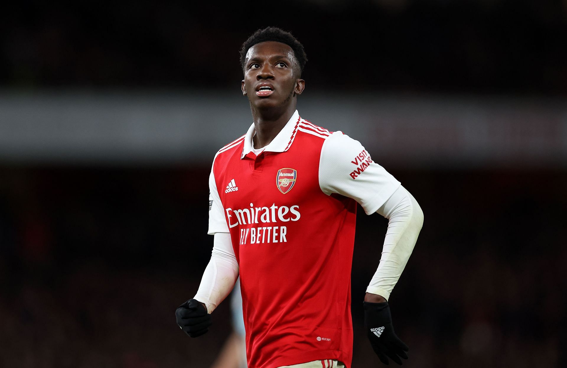 Eddie Nketiah has been thrust into action of late.