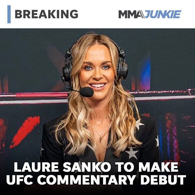 Breaking Laura Sanko To Become Second Female Color Commentator In The Ufc