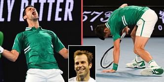 "Even injured, he's finding solutions" - Greg Rusedski credits Novak Djokovic for dominant Australian Open 4R win