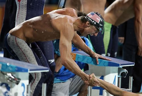 Phelps at 2004 Olympics, Mens 4x200m Free Relay Finals