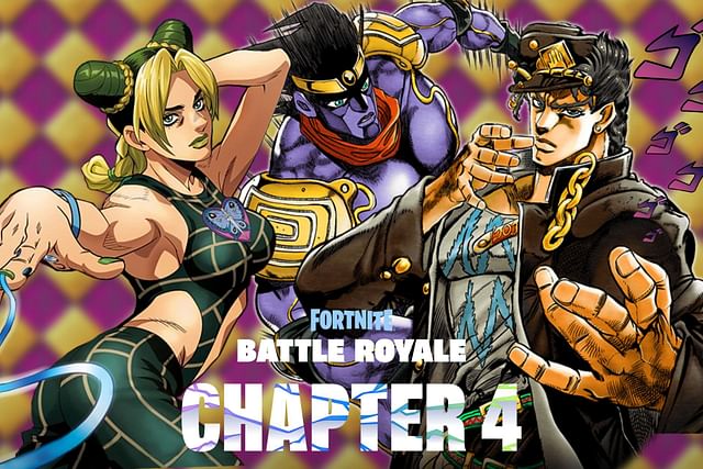 Fortnite teases JoJo's Bizarre Adventure collaboration in Chapter 4