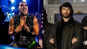 "He fits in perfectly" - Rhea Ripley takes a massive shot at 'cockroach' Andrew Tate after his arrest