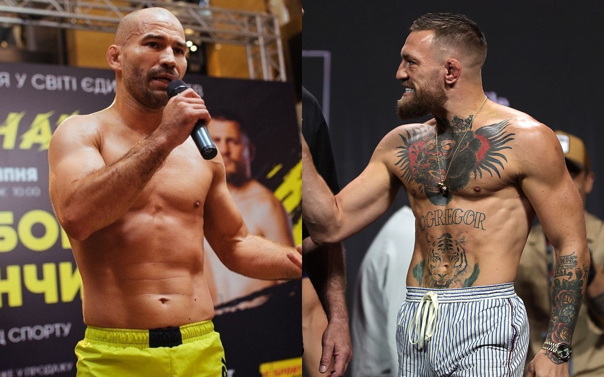 Artem Lobov (left) Conor McGregor (right) [image courtesy @rushammer on Instagram]