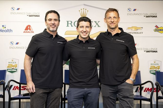 NASCAR legend Jimmie Johnson teams up with 2010 winner and former F1 champion for Garage 56 in Le Mans