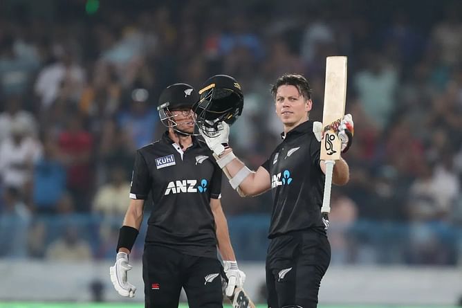 Michael Bracewell gains 10,000 Instagram followers overnight after 140-run knock against India