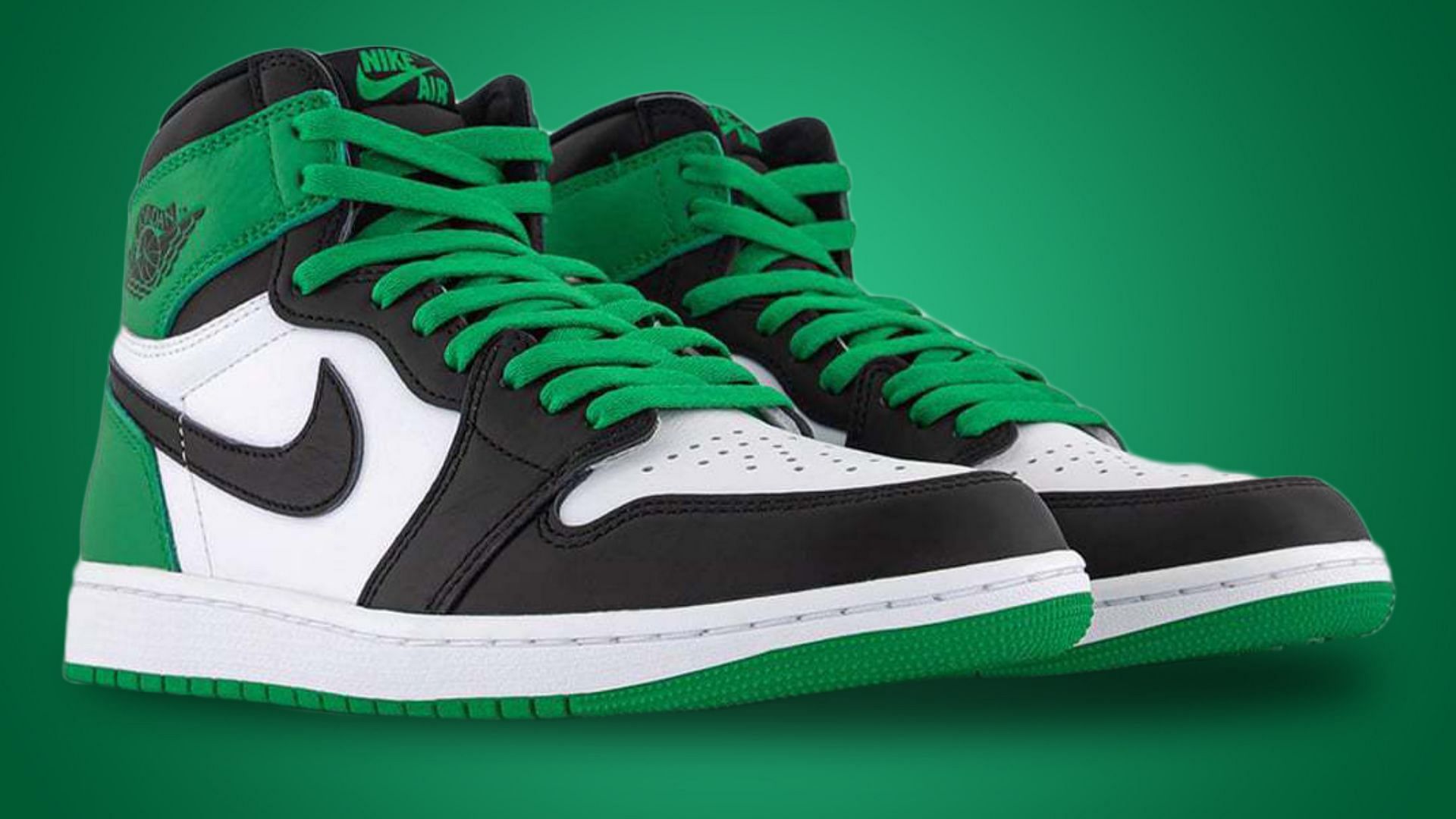 Air Jordan 1 Retro High &quot;Celtics&quot; (Image via Nike)