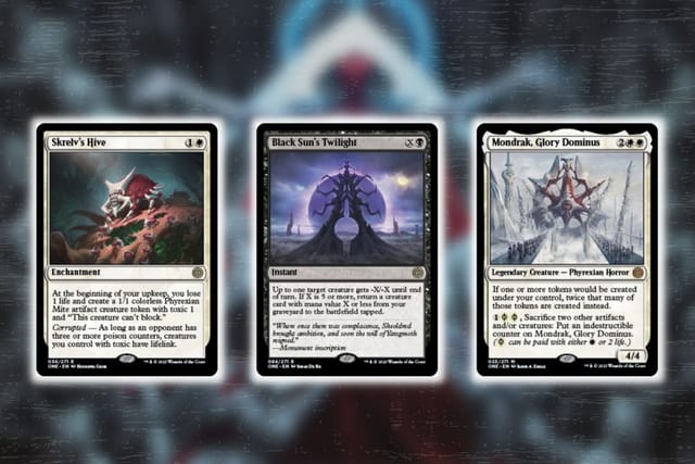Magic: The Gathering's Phyrexia All Will Be One spoilers begin - Mondrak,  Glory of Dominus, Ezuri, Stalker of Spheres, and more