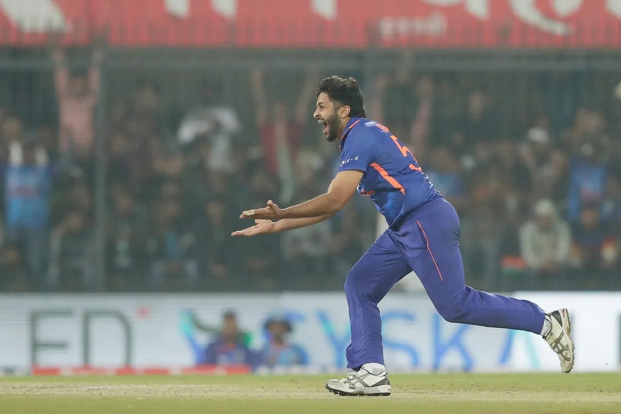 Shardul Thakur bowled a game-changing spell in the third ODI against New Zealand. [P/C: BCCI]