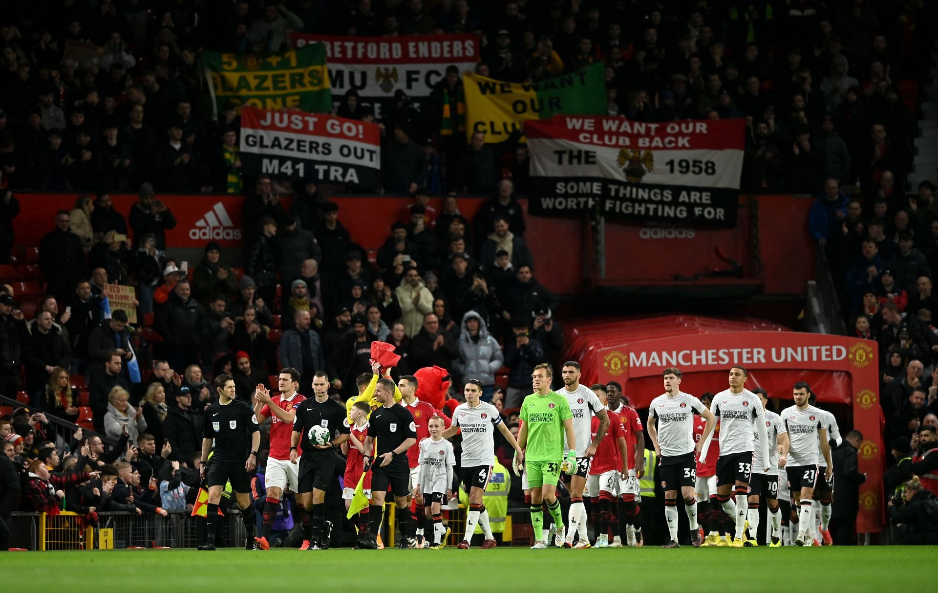 Manchester United v Charlton Athletic - Carabao Cup Quarter Final