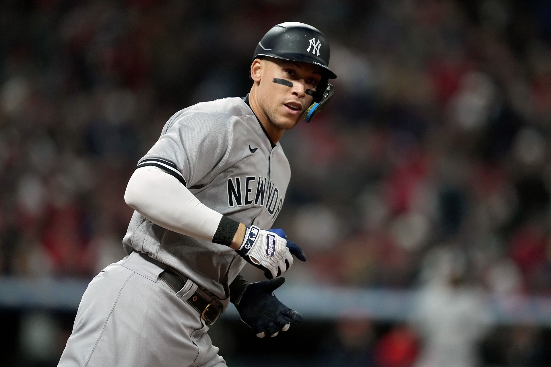 Bronx Bombers News on X: Aaron Judge walked three times tonight