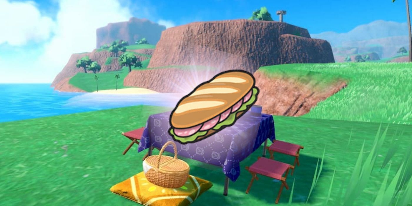 Pokemon Scarlet and Violet Shiny Flying Sandwich requires Prosciutto as an ingredient. (Image via Nintendo)