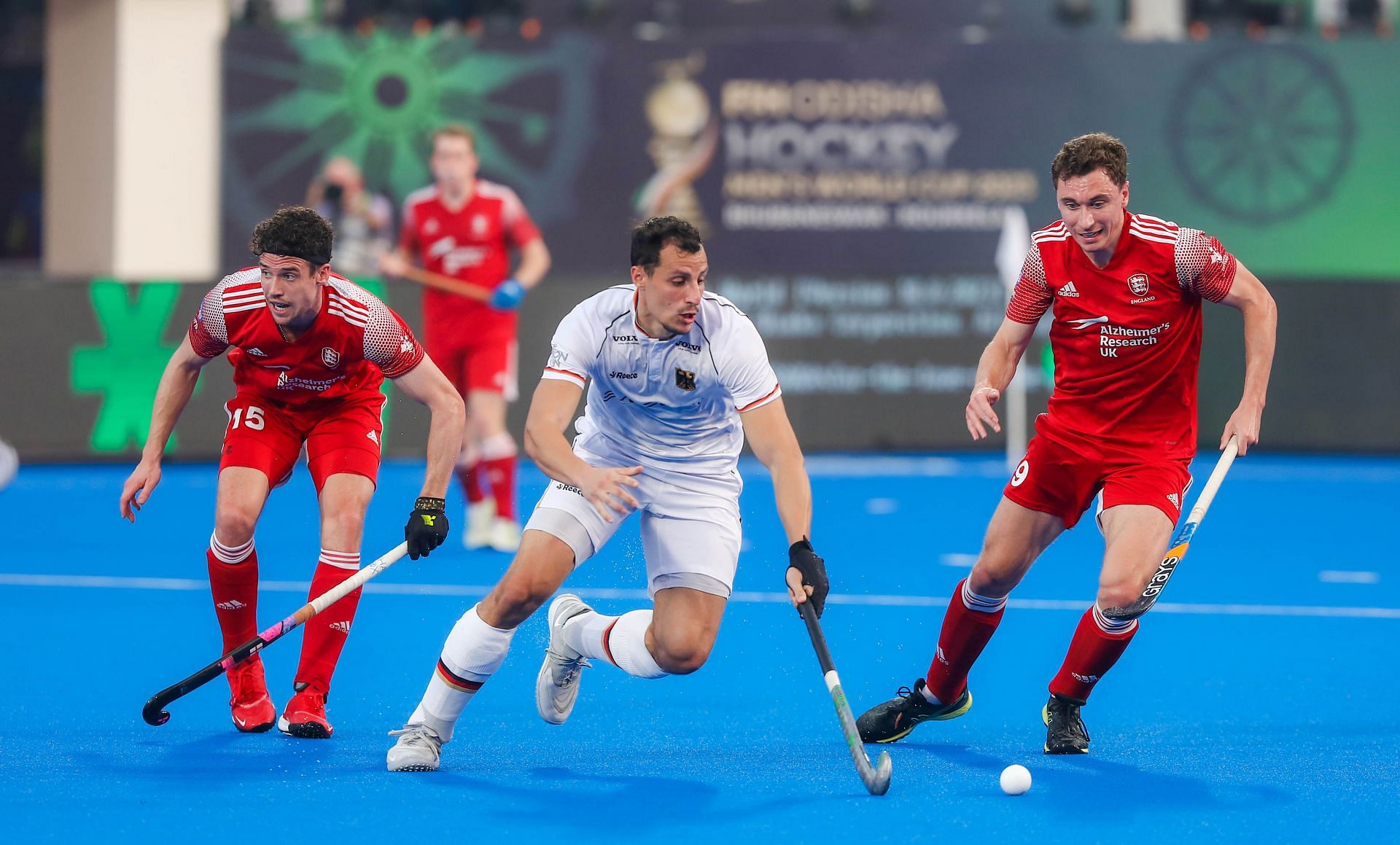 Germany vs England in Hockey World Cup quarterfinals