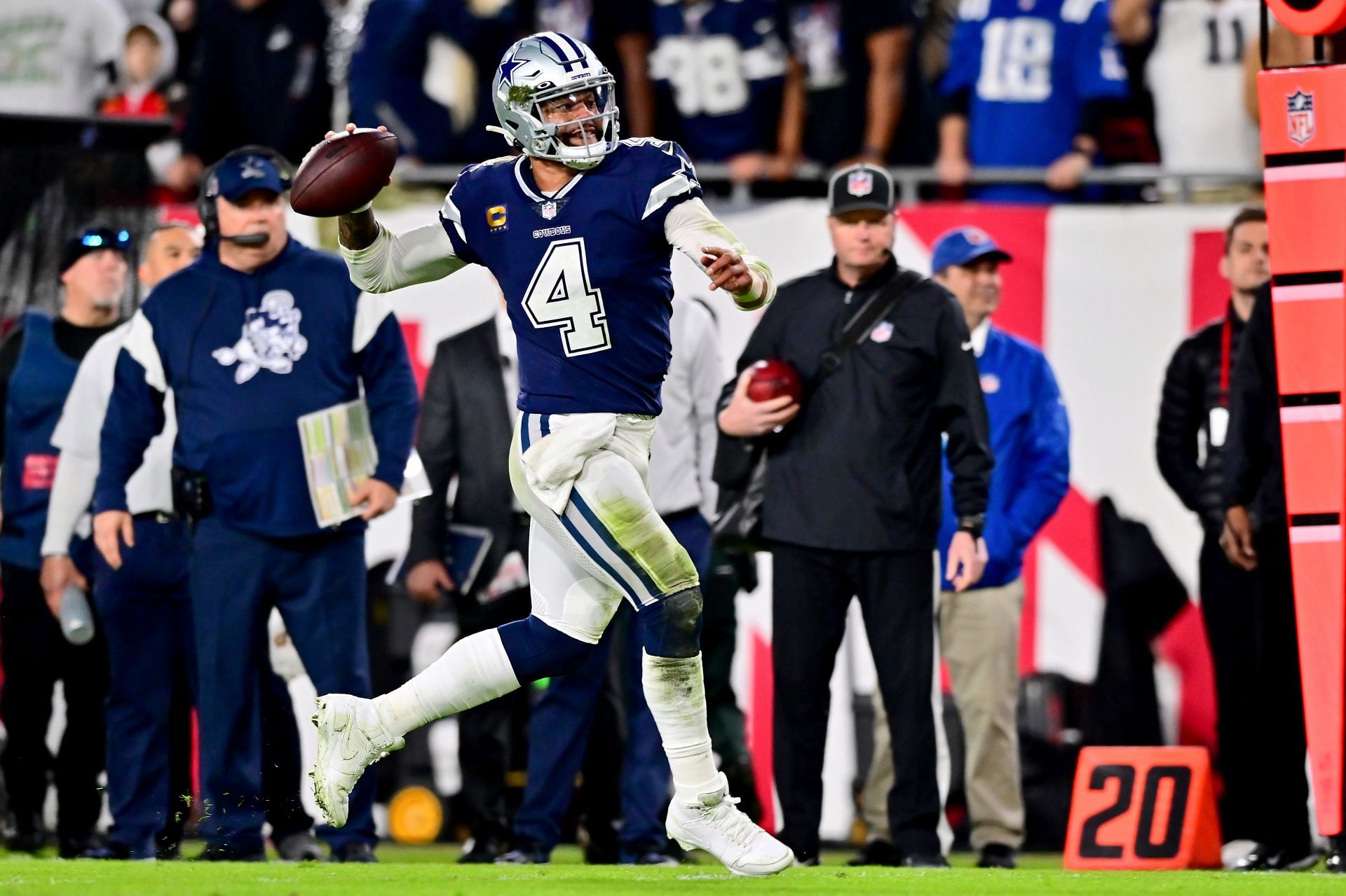 Cowboys vs. Bucs in numbers: Records tumble as Dak Prescott leads Dallas  past Tom Brady and Buccaneers