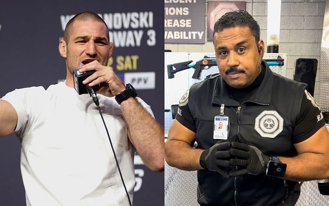 Sean Strickland trips viral self-defense TikTok star Dale Brown