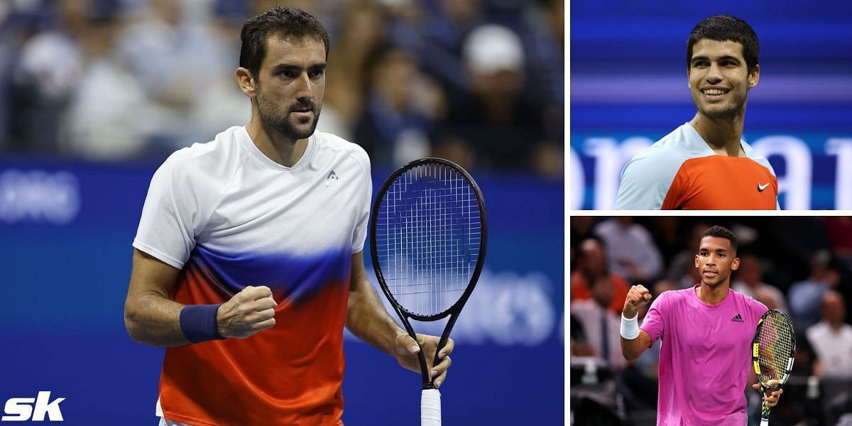 Marin Cilic speaks about the next gen, ft. Carlos Alcaraz and Felix Auger-Aliassime.