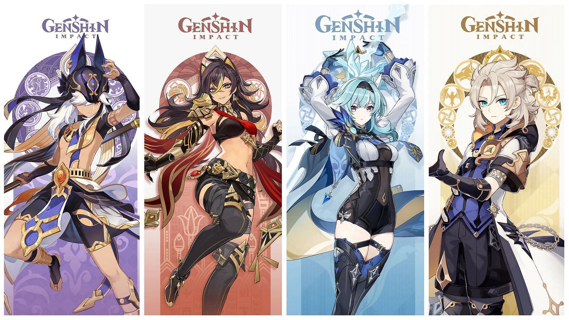 Genshin Impact 3.5 banners list: Dehya, Mika, and rerun characters