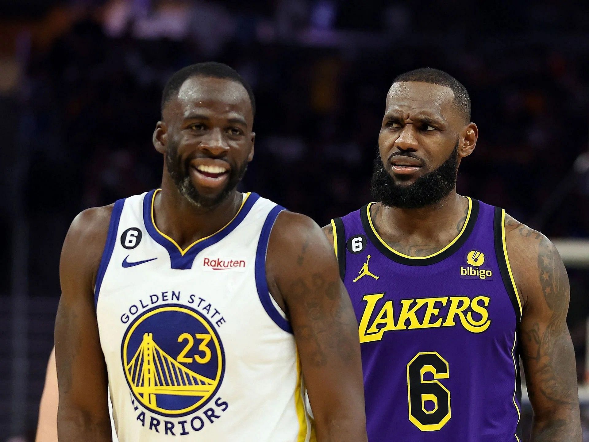 Draymond Green and LeBron James