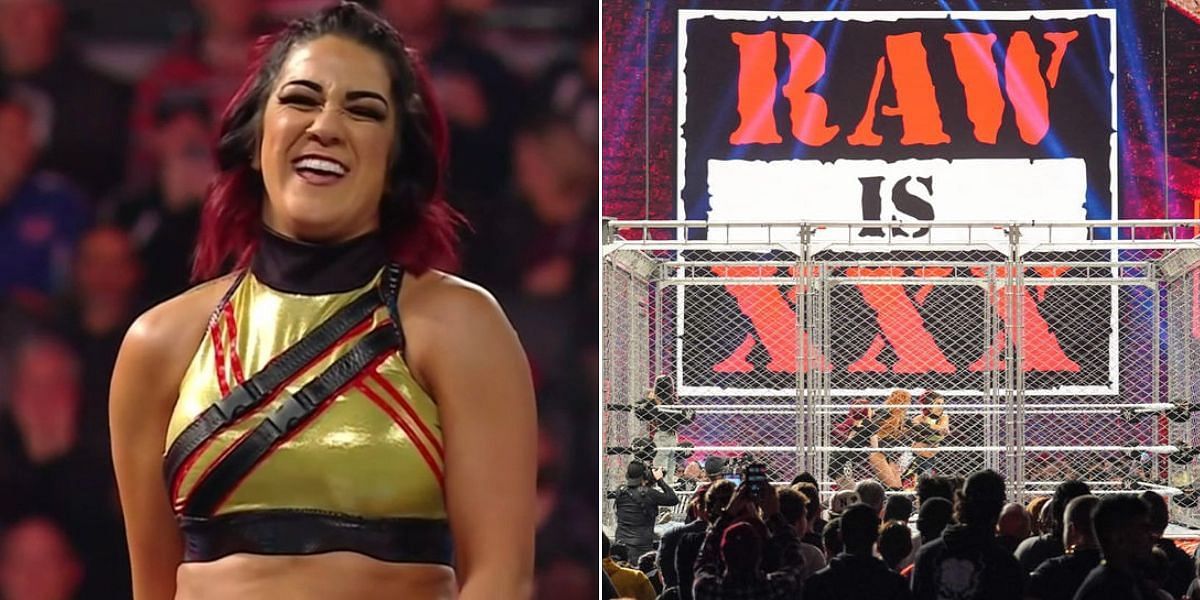 Top stable invades the cage, former champion proves herself - 5 possible  finishes for Becky Lynch vs. Bayley in a steel cage match on WWE RAW 30